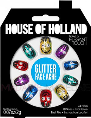 House Of Holland Nails By Elegant Touch - GLITTER FACE ACHE (4016240)