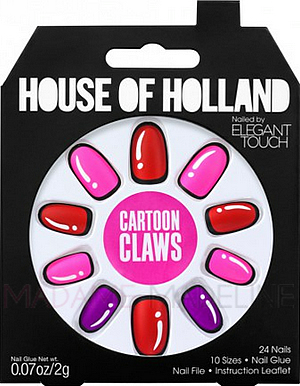 House Of Holland Nails By Elegant Touch - CARTOON CLAWS