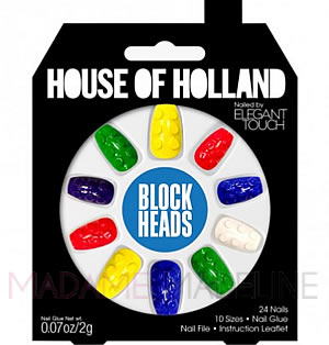 House Of Holland Nails By Elegant Touch - BLOCK HEADS