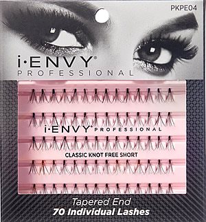 z.KISS i-ENVY Professional Individual Lashes KNOT FREE SHORT (PKPE04)