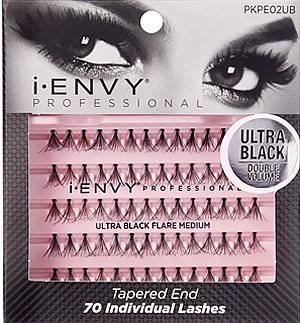 z.Kiss i-ENVY Professional Knotted Individual Lashes ULTRA Black Medium (PKPE02UB)