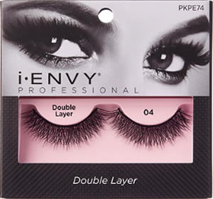 KISS i-ENVY Professional Double Layer 04 Lashes (PKPE74)