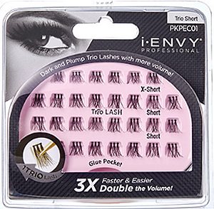 KISS i-ENVY Professional Trio Lash Classic Short