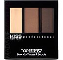 Kiss NY Pro Top Brow Kit - Chocolate