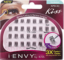 KISS i-ENVY Individual Lashes TRIO Medium (KPEC02)