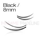 Black 8mm Individual Lash Extensions  4,000 count