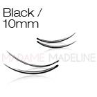 Black 10mm Individual Lash Extensions  4,000 count