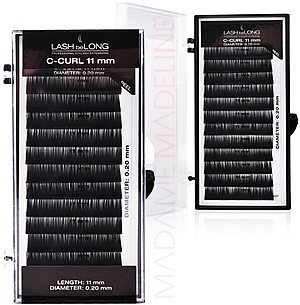 Lash beLong C-Curl Black Individual Lash Extensions (11mm)