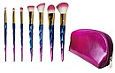 Miss Adoro Diamond Rainbow 8 Piece Makeup Brush Set