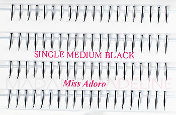 z.Miss Adoro False Eyelash #Single Medium Length