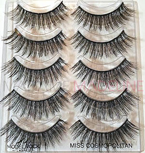 ModelRock Miss Cosmopolitan Double Layered lashes - 5 Pairs Lash Multi Pack