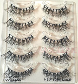 ModelRock New York Muse Lashes - 5 Pairs Lash Multi Pack