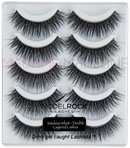 ModelRock Smokey Velvet - Double Layered Lashes Multi Pack (5 Pairs)