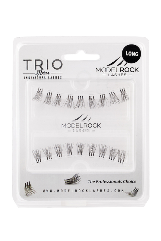 Modelrock TRIO Flare's Individual Lashes - LONG