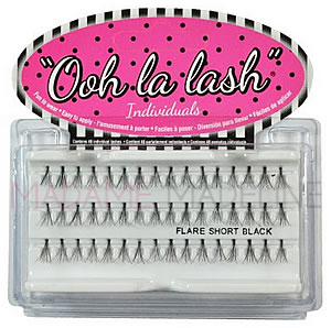 z.Ooh La Lash Individual Lash Short Black