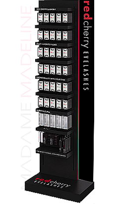 z.Red Cherry Lash Display Stand (420 pcs)