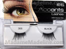  Ardell Accents 305 LASHES. Also known as Andrea Mod lash Accent Lashes is a collection of LITTLE (HALF)  ACCENT LASHES.