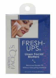 Andrea Face Q’s FRESH-UPS Linen Facial Blotters