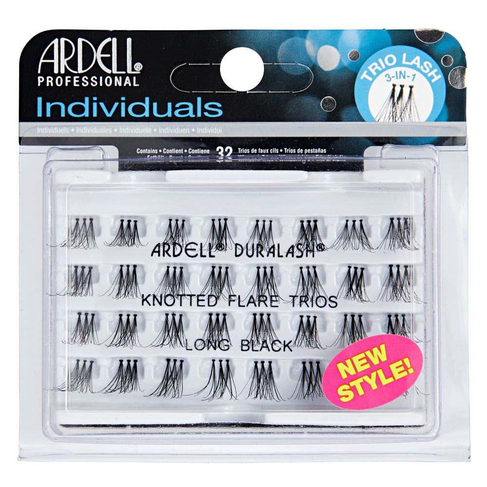 Ardell Lash Trios Individual Long Black