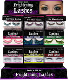 Find fanciful lashes and temp hair dyes to compliment those false eyelashes.