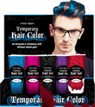 Fright Night Colored Hair Gel 15pc Display