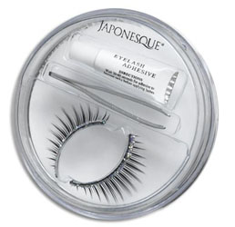 .JAPONESQUE Eyelashes Black GLITTER