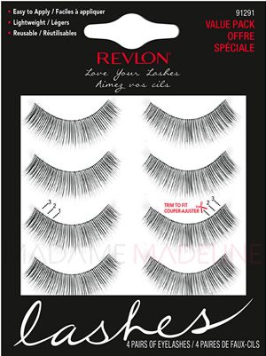 Revlon Love Your Lashes Eyelashes Value Pack Black (91291)