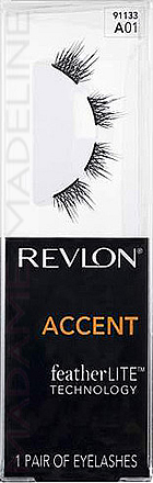 z.Revlon featherLITE ACCENT A01 Eyelashes (91133)