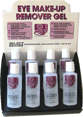 Sherani Eye Make Up Remover Gel DISPLAY